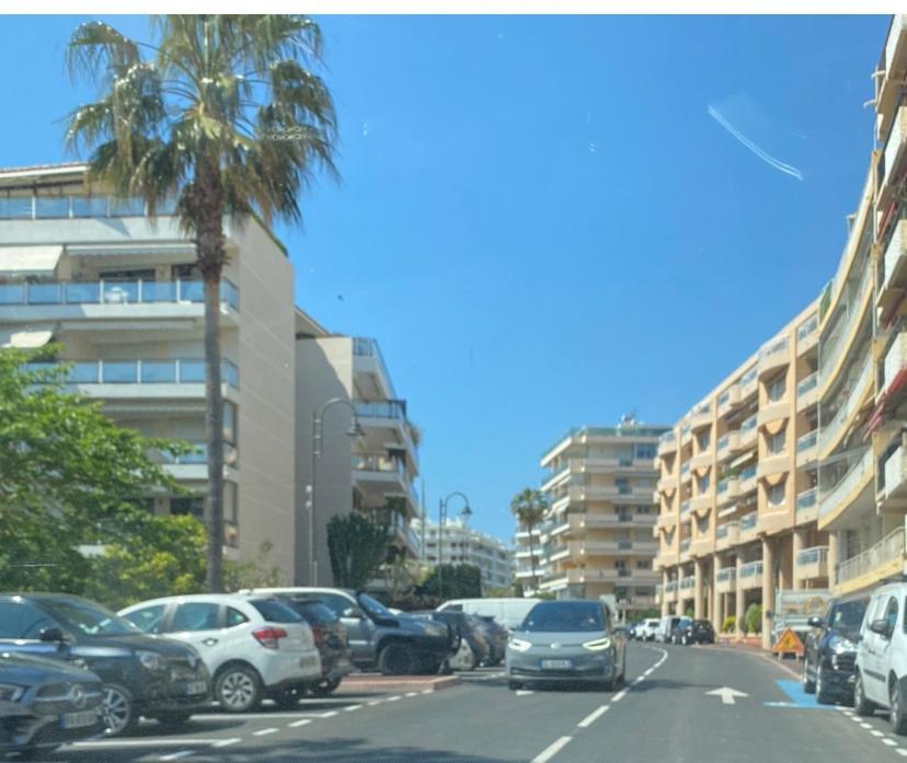 Magnifique 2 Pieces Palm Beach Bord Mer Cannes Exteriör bild