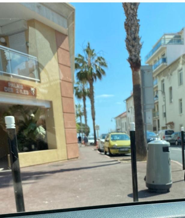 Magnifique 2 Pieces Palm Beach Bord Mer Cannes Exteriör bild